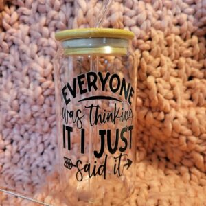 Everyone was thinking glass