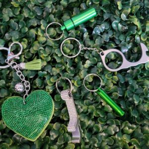 Green and Silver 5 piece