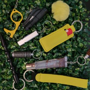 Yellow and Black 9 piece