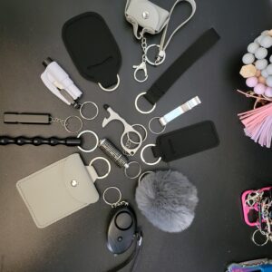 Black and Grey 16 piece