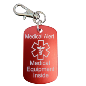 Medical Equipment Inside tag